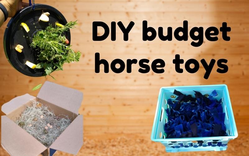 Budget Horse Toys 5 Diy Ideas For When