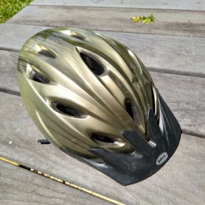Silver Bell cycling helmet